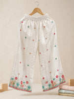 Pakistani-style embroidered kurti and palazzo set in Germany