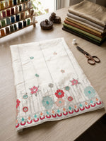 Pakistani-style embroidered kurti and palazzo set in Germany