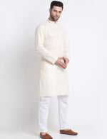 Men Cotton Blend Kurta Pyjama Set in Germany