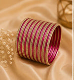 Traditional Pink and Gold  Bangle Stack in Berlin