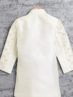 Kids Ethnic Cotton Silk Blend Sequin Print Indo-Western Sherwani Set for Boys in Germany
