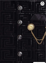 Boy's Sequin Embellished Work Waistcoat ,Velvet Sherwani Set in Germany