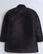 Boy's Sequin Embellished Work Waistcoat ,Velvet Sherwani Set in Germany