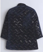 Boy's Velvet  Sequin Embellished Work, Velvet Sherwani Set in Germany