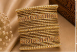 Traditional South Asian style stacked bangle set in Germany