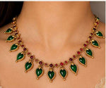Traditional Kerala Palakka Necklace Set in Germany
