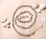 Oxidized Silver Floral Waist Chain ghungroos (Kamarbandh) in Berlin