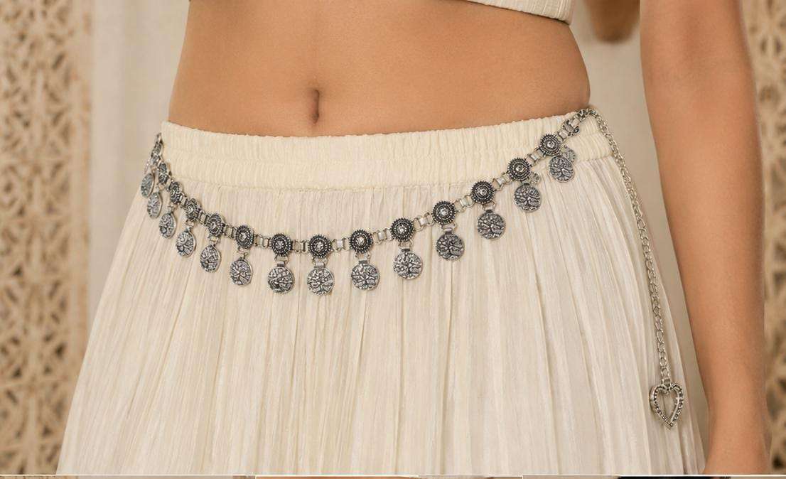 oxidized silver kamarbandh in Berlin