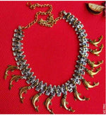 Antique Dual-Tone Dolphin Motif Choker Necklace in Germany
