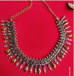 Boho-Chic Dual-Tone Oxidized Tribal Collar Necklace in Germany