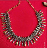 Boho-Chic Dual-Tone Oxidized Tribal Collar Necklace in Germany