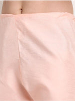 Men Peach Kurta & Churidar with Thread Work  Nehru Jacket and Pyjama in Berlin