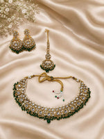 Traditional Indian Kundan Choker Bridal Jewellery Set in Berlin