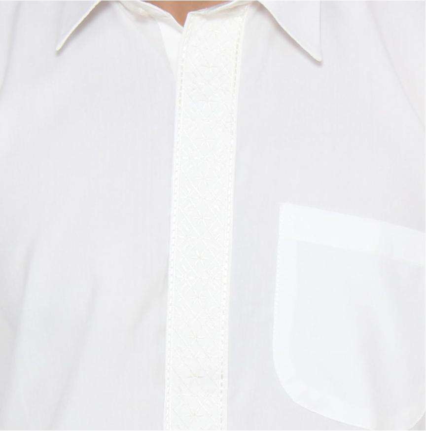 Men's White Cotton Blend Pathani Kurta Salwar in Germany