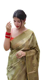 Indian silk saree in Germany