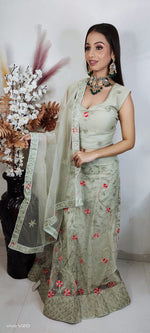 Partywear complete stitched Lehenga Choli set in Germany