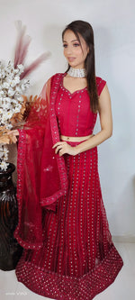 Partywear complete stitched Lehenga Choli set in Germany