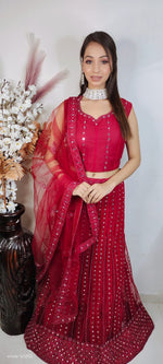 Partywear complete stitched Lehenga Choli set in Germany