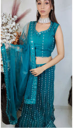 Partywear complete stitched Lehenga Choli set in Germany
