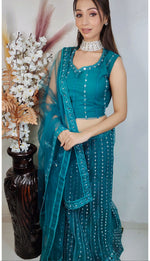 Partywear complete stitched Lehenga Choli set in Germany