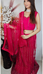 Partywear complete stitched Lehenga Choli set in Germany