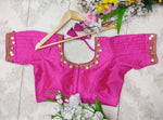 Silk Temple Coin Blouse