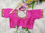Silk Temple Coin Blouse