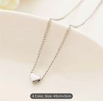 Simple heart necklace heart clavicle chain for women and Girls in Germany