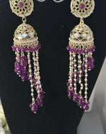 Premium Unique Mirror And Beads Jhumki Earrings in Germany Namma Markt