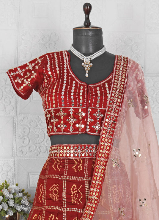 Gotapatti Handwork Lehenga in Germany