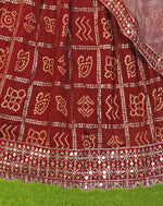 Gotapatti Handwork Lehenga in Germany