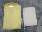 MENS CHIKENKARI HEAVY RAYON KURTA IN BERLIN