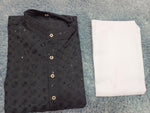 MENS CHIKENKARI HEAVY RAYON KURTA IN BERLIN