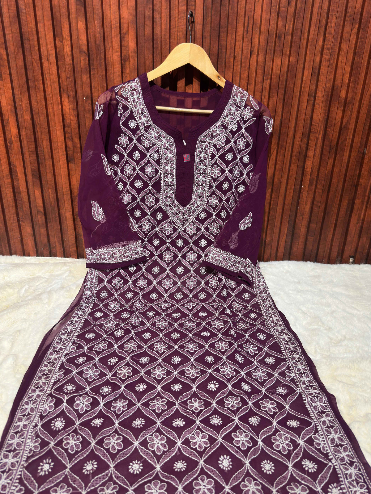 Unique Georgette Ethnic Kurti in Germany