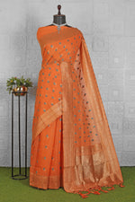 Beautiful Chanderi Silk Saree in Munich
