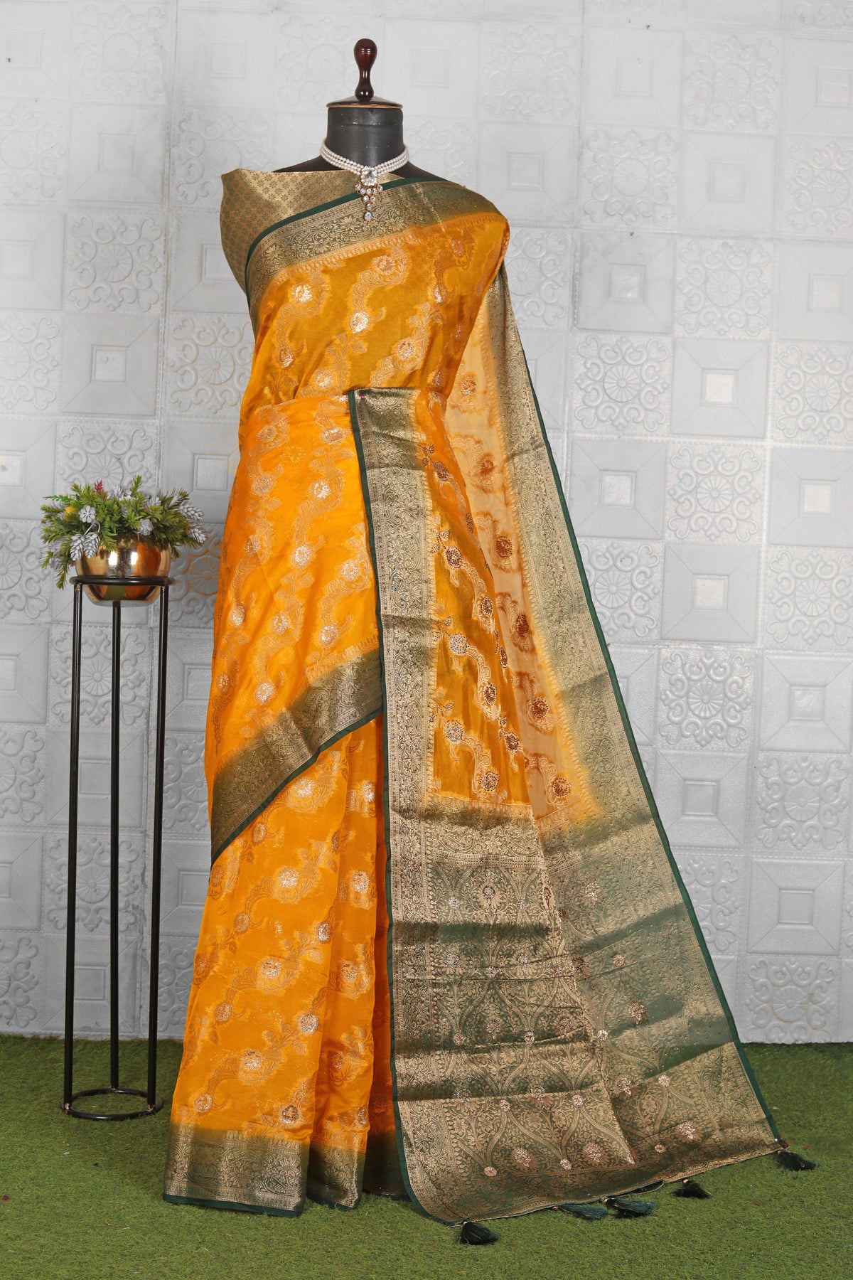 Chanderi Silk Saree  in Germany