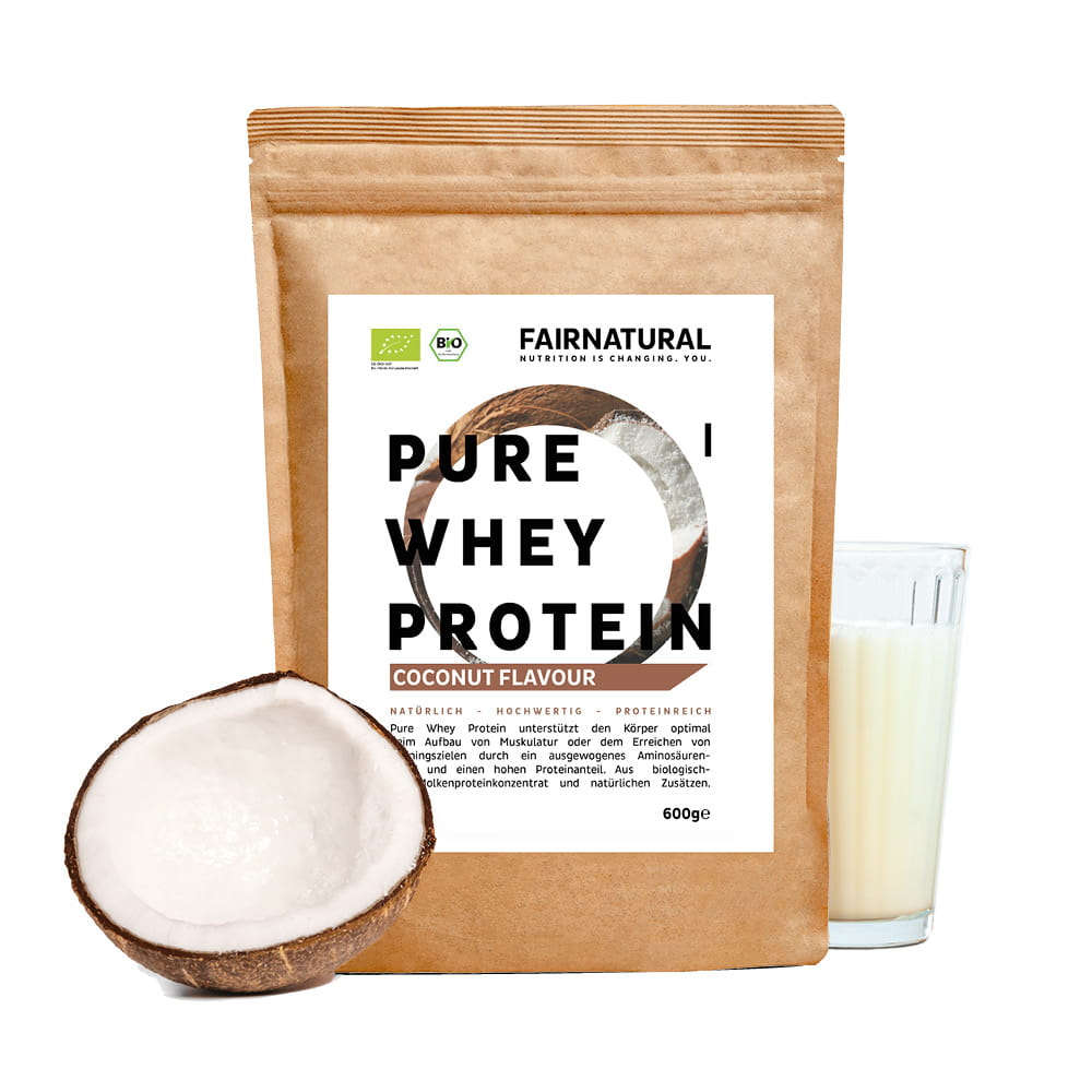Bio Whey Protein Pulver Kokos Namma Markt
