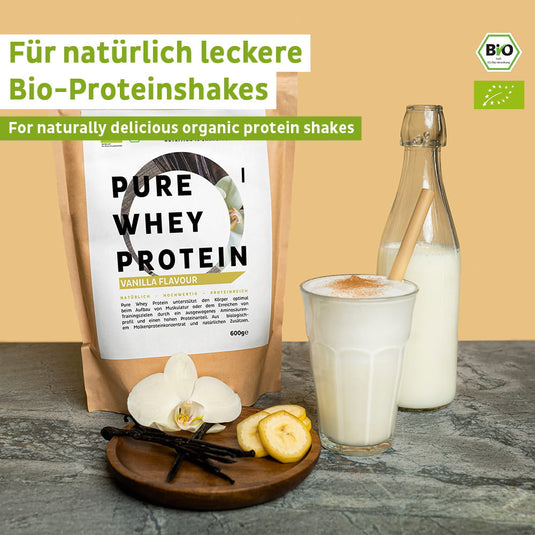 Bio Whey Protein Pulver Vanille
