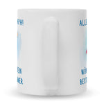 Bedruckte Tasse mit Spruch Bester Schwimmer