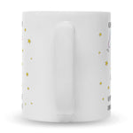 Bedruckte Tasse mit Spruch Königin der Einhörner