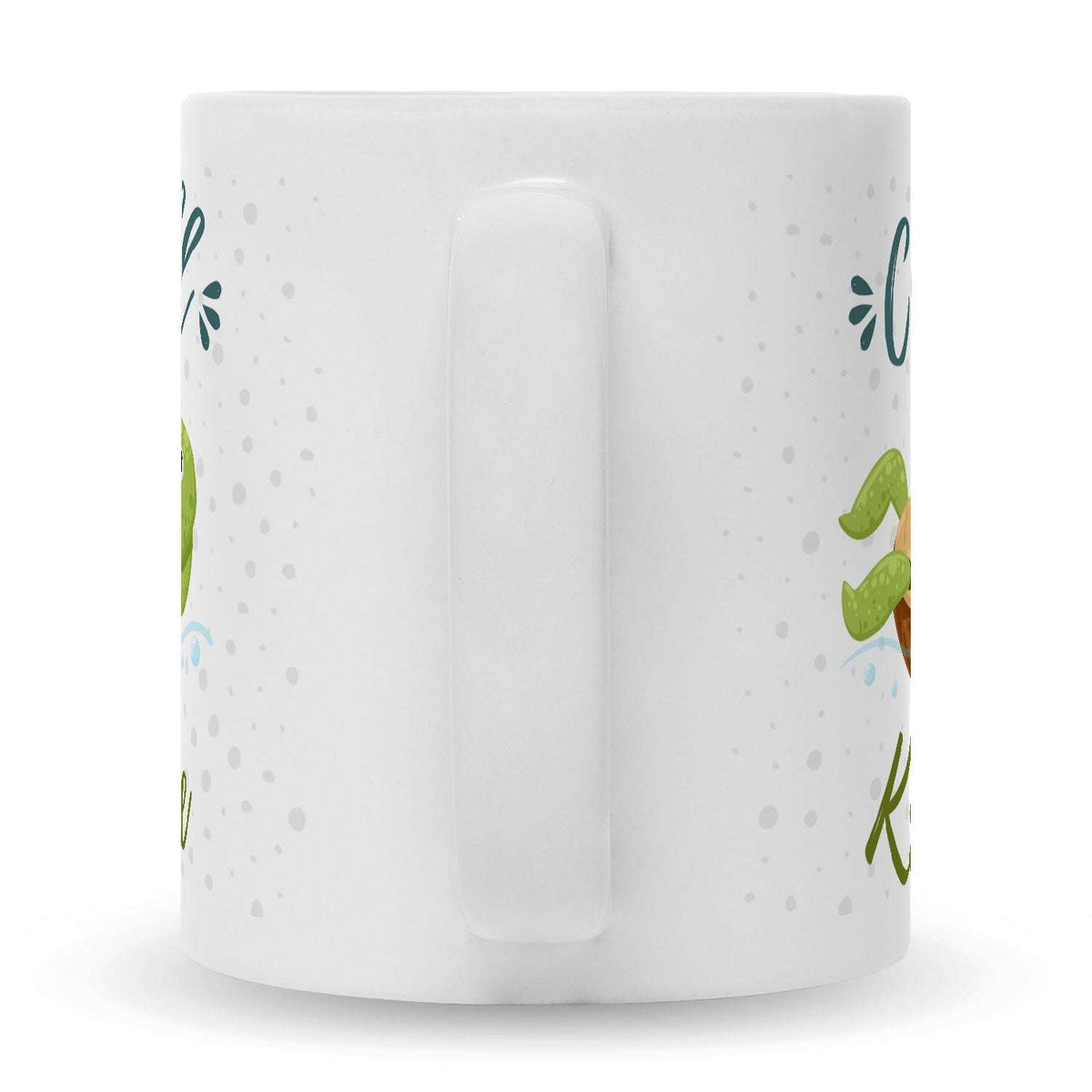 Bedruckte Tasse mit Spruch - Chillkröte