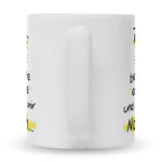 Bedruckte Tasse mit Spruch Ich beobachte euch alle