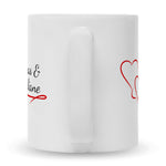 Bedruckte Tasse im Pärchen Design