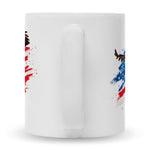 Bedruckte Tasse mit Motiv USA