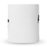 Bedruckte Tasse mit Spruch Konfetti im Herzen