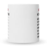 Bedruckte Tasse mit Spruch Ruhestand Plan