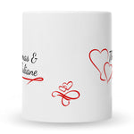 Bedruckte Tasse im Pärchen Design