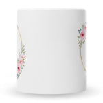 Bedruckte Tasse mit Spruch Rosenhochzeit