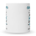Bedruckte Tasse mit Spruch Bonus Eltern