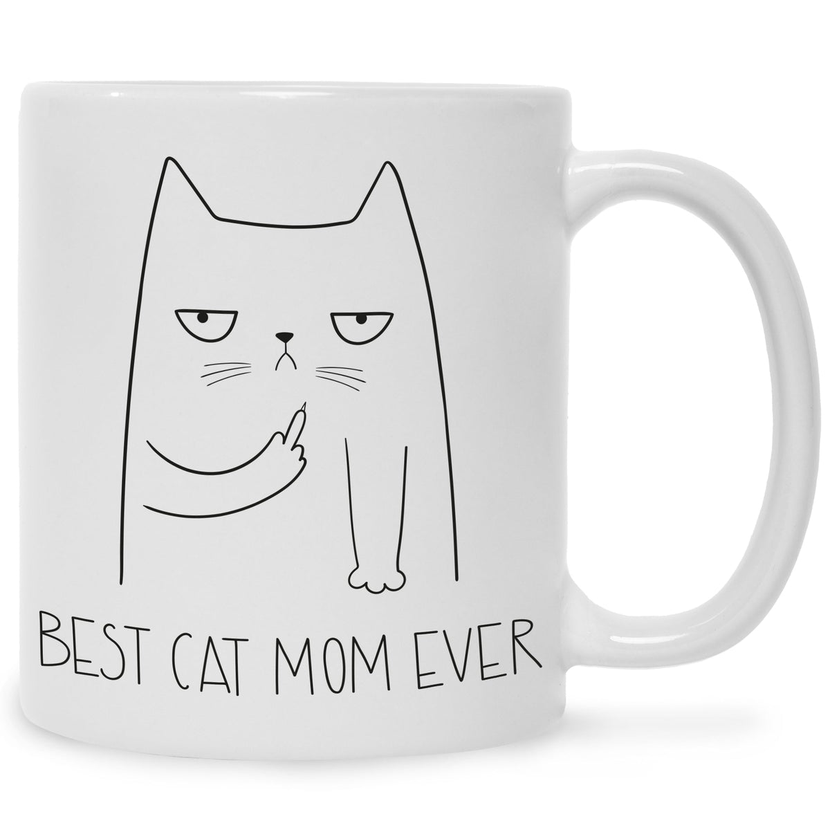Bedruckte Tasse Best Cat Parent Ever
